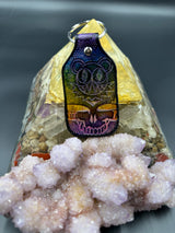 Stamped Leather Keychain - JRAD