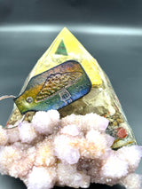 Stamped Leather Keychain - Mushrooms XL Amanita XL