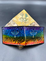 Stamped Leather Bifold Wallet - Goose