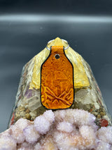 Stamped Leather Keychain - SIYD