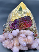 Stamped Leather Keychain - Clozee