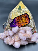 Stamped Leather Keychain - Clozee