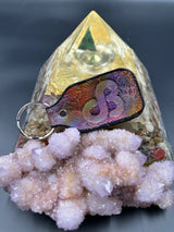 Stamped Leather Keychain - Daily Bread