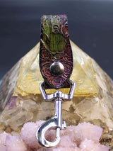 Stamped Leather Accessory Clip - Jerry Hand