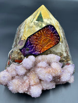 Stamped Leather Keychain - Boognish (Ween)