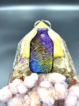 Stamped Leather Keychain - 4 Large Assorted Mushrooms