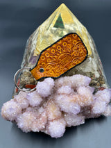 Stamped Leather Keychain - Phish