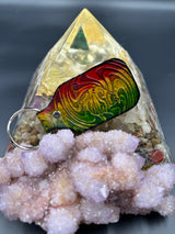 Stamped Leather Keychain - Phish