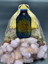 Stamped Leather Keychain - Widespread Panic Mikey