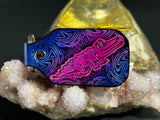 Stamped Leather Keychain - King Gizzard Gator