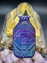 Stamped Leather Keychain - Tipper 2.0 Un-spunion