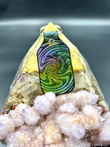 Stamped Leather Keychain - Railroad Earth