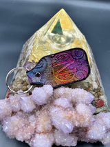 Stamped Leather Keychain - Clozee