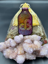 Stamped Leather Keychain - Daily Bread