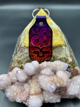 Stamped Leather Keychain - Daily Bread