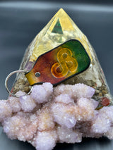 Stamped Leather Keychain - Daily Bread