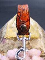 Stamped Leather Accessory Clip - Jerry Hand