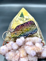 Stamped Leather Keychain - Railroad Earth