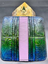 Stamped Leather Bifold Clutch - Miscellaneous Designs