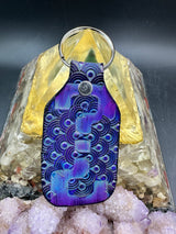 Stamped Leather Keychain - Tipper 2.0