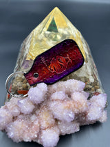 Stamped Leather Keychain - Phish