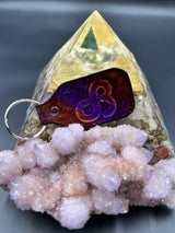 Stamped Leather Keychain - Daily Bread