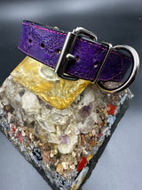 Stamped Leather Dog Collar - Medium 1 1/2” Wide