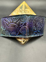 Stamped Leather Bifold Wallet - Ween