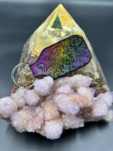 Stamped Leather Keychain - Widespread Panic Mikey