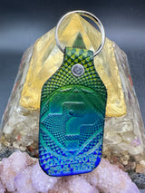 Stamped Leather Keychain - Tipper 2.0 Un-spunion