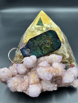 Stamped Leather Keychain - Widespread  Panic Note Eater