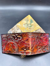 Stamped Leather Bifold Wallet - Billy Strings