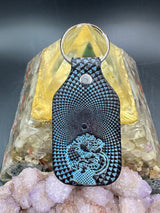 Stamped Leather Keychain - Grateful Ice Cream Kid