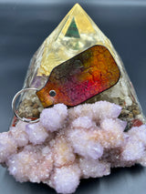 Stamped Leather Keychain - Widespread Panic Mikey