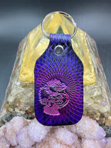 Stamped Leather Keychain - Grateful Ice Cream Kid