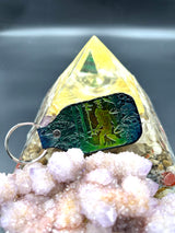 Stamped Leather Keychain - BigFoot