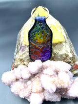 Stamped Leather Keychain - 4 Large Assorted Mushrooms