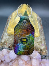 Stamped Leather Keychain - Tipper 2.0