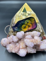 Stamped Leather Keychain - Daily Bread