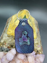 Stamped Leather Keychain - Grateful Pigpen