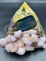 Stamped Leather Keychain - Yonder Mountain String Band