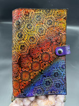 Stamped Leather Journal - Pattern Layers
