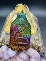 Stamped Leather Keychain - Tipper 2.0 Un-spunion