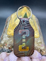 Stamped Leather Keychain - Tipper 2.0