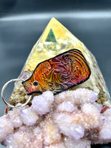 Stamped Leather Keychain - String Cheese Incident