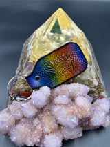 Stamped Leather Keychain - Boognish (Ween)