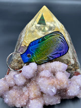 Stamped Leather Keychain - Yonder Mountain String Band