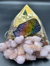 Stamped Leather Keychain - Daily Bread