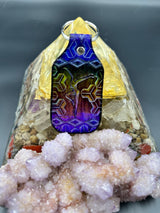 Stamped Leather Keychain - DMB