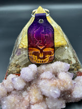 Stamped Leather Keychain - Widespread Panic Mikey